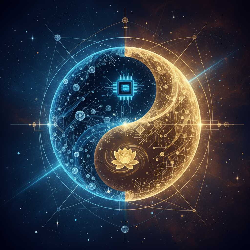 品牌代表图：量子与阴阳